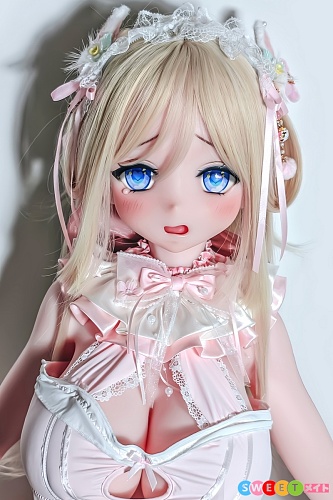 ElsaBabe 可憐で愛らしい狐娘 RAD027 清水薄荷 148cm L ピンク肌 アニメエロドール フルシリコン製