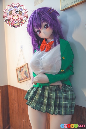 羊角社doll アニメドール 155cm爆乳 千鶴 JK制服美少女 ラブドール 手描きメイク ビニール製ヘッド+S-TPE製ボディ 衣装3着を無料付き