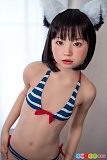 可愛いポーズ 写真撮影用 ドールモデル 等身大貧乳ドール 小柄 シリコン製 莱 137cm バスト平 Jcute