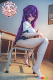 椅子に座るポーズ 美脚 ブルマ 萌え アニメドール 羊角社 155cm爆乳 千鶴 等身大アニメドール
