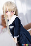 椅子に寄せるポーズ 大人可愛い アニメ風 悠米ヘッド 90cm AAカップ 貧乳 MiniDoll XYGO 許願谷