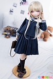 アニメ風ドール 可愛い立ち姿 黒タイツ 悠米ヘッド 90cm AAカップ 貧乳 MiniDoll XYGO 許願谷