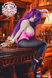 縛り バニーガール 黒タイツ ラブードル アニメドール 羊角社 155cm 爆乳 千鶴