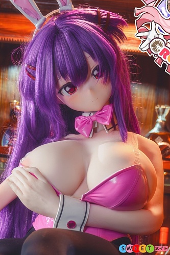 羊角社doll アニメドール 155cm 爆乳 千鶴 愛しいバニーガール ラブドール 手描きメイク ビニール製ヘッド+S-TPE製ボディ 衣装3着を無料付き