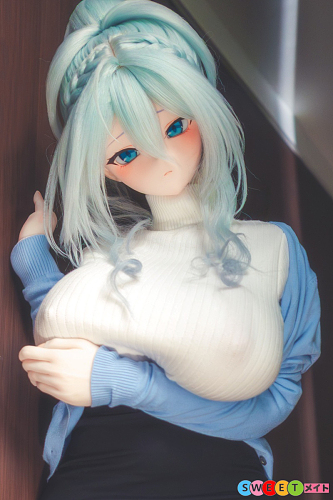 羊角社doll アニメドール 155cm爆乳 雪女 神秘的な雪の妖精 ラブドール 手描きメイク ビニール製ヘッド+S-TPE製ボディ 衣装付き