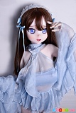 清楚系彼女 ふんわり袖 アニメ風 アニメドール ElsaBabe 140cm 巨乳 RAD021 水城理沙 小柄アニメ美少女