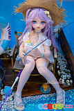 アニメ風 リアルドール かわいい 釣りを楽しむ美少女 シリコン製 高級 フィギュア WM Doll 141cm Fカップ #GE001ヘッド
