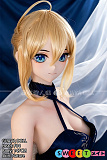 ダッチワイフ 人気 おすすめ saberのコスプレ ビニールヘッド+TPEボディ セックス人形 Guavadoll 147cm Dカップ F04 ヘッド