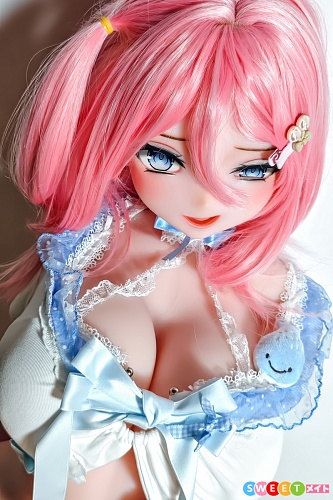 ElsaBabe 可愛いフリル水着美少女 アニメ風 RAD024 渡辺由乃 148cm L ピンク肌 アニメエロドール フルシリコン製