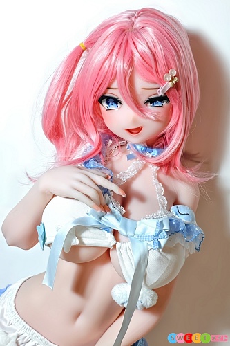 ElsaBabe 可愛いフリル水着美少女 アニメ風 RAD024 渡辺由乃 148cm L ピンク肌 アニメエロドール フルシリコン製