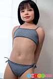 セックスドール 貧乳 小柄 癒し系美少女 ショートカット シリコン 高級 sexdoll 軽量 J-cute 124cm バスト平 AGB36ハニー