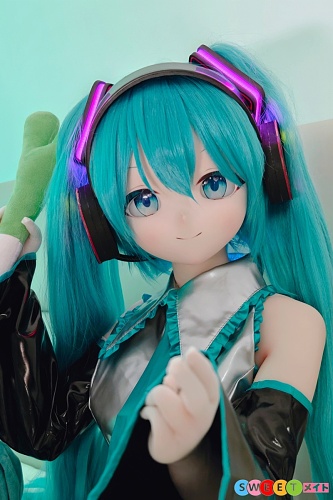 羊角社 アニメ 155cm 初音ミク 人気 コスプレ ラブドール AAカップ貧乳 ビニールヘッド+S-TPEボディ