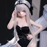 XYGO(許願谷) アニメドール 新品発売 可愛いJC美少女 悠米ヘッド 90cm AAカップ 貧乳 ミニドール ソフトビニールヘッド+TPE製ボディ 宣材写真の衣装付き