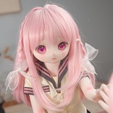 XYGO(許願谷) アニメドール 新品発売 可愛いJC美少女 悠米ヘッド 90cm AAカップ 貧乳 ミニドール ソフトビニールヘッド+TPE製ボディ 宣材写真の衣装付き