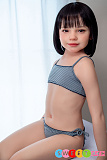 シリコン製 ラブドール 最新 貧乳 癒し系美少女 sexdoll 軽量 高級 J-cute 124cm バスト平 AGB36ハニー