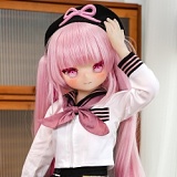 XYGO(許願谷) アニメドール 新品発売 可愛いJC美少女 悠米ヘッド 90cm AAカップ 貧乳 ミニドール ソフトビニールヘッド+TPE製ボディ 宣材写真の衣装付き