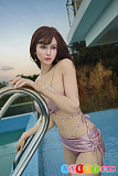 エロ人形 巨乳 セクシーな水着姿の美人 リアル人形 等身大 ローラ 女優 MMXDOLL Mrs. Laura 172cm Cカップ