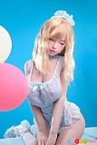 伏し目 表情 リアルドール 等身大ラブドール シリコン製 リアルドール 知夏ヘッド 152cm Fカップ  FUDOLL 最新