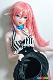 アニメ風 笑顔ポーズ 可愛い 等身大アニメドール ElsaBabe 176cm AHRC022 夏池舞
