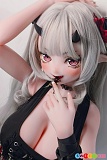 エロい表情 アニメ風 アダルト人形 RAD057 橘魔乃 ElsaBabe 148cm L ピンク肌 等身大アニメラブドール フルシリコン製