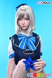 ブルーリボンJK高校生制服 コスプレ風ラブドール 152cm 等身大 千夏 fudoll 最新安い 通販 美女
