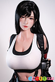 セックスドール 等身大 巨乳 ff7　tifaのコスプレ ラブドール シリコン製 高級 FUDOLL 162cm Ｇカップ 張銀熙ヘッド