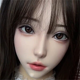 Real girl A工場製 L17 エルフ耳 シリコンヘッド単体 高級職人メイク ROS口開閉機能あり ダーク系美少女 リアルドール 140-168cmのボディに適用