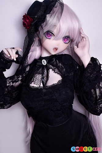 ElsaBabe アニメ風 RAD047 花守薰 140cm 巨乳 暗黒風バンパイア フルシリコン製エロアニメ人形