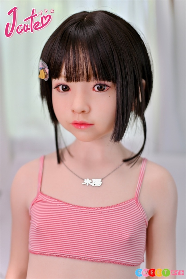 J-cute ピンクのランジェリー 貧乳 128cm バスト平 AGB38未陽 天真爛漫 シリコン 高級 シリコン製 sexdoll 軽量