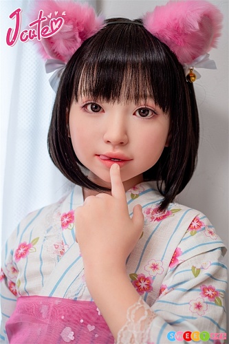 J-cute 可愛いピンク浴衣姿 128cm バスト平 AGB37幼澪 小柄で愛らしいの子 高級 シリコン製 sexdoll 軽量