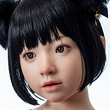 J-cute ピンクのランジェリー 貧乳 128cm バスト平 AGB38未陽 天真爛漫 シリコン 高級 シリコン製 sexdoll 軽量