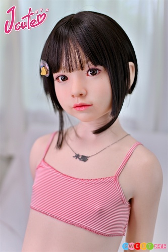 J-cute ピンクのランジェリー 貧乳 128cm バスト平 AGB38未陽 天真爛漫 シリコン 高級 シリコン製 sexdoll 軽量
