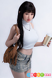 セックスドール 優雅な黒髪美少女 ラブドール 高級 シリコン製 RZR Doll 人造人 156cm Dカップ 怜儿ヘッド