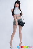 シリコン製 高級 sexdoll 黒髪美少女 ラブドール RZR Doll 人造人 156cm Dカップ 怜儿ヘッド
