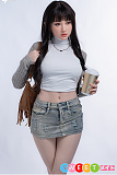 エロ人形 優雅な黒髪美少女 ラブドール 高級 シリコン製 RZR Doll 人造人 156cm Dカップ 怜儿ヘッド