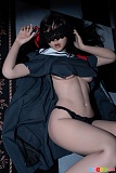 太ももラインが映えるポーズ セックスドール YFDOLL 芽生ヘッド 166cm Fカップ ラブドール 高級 リアル皮膚版