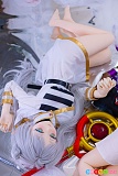アニメ風 セックスドール 寝転がるポーズ Aotume Doll 145cm Bカップ #134ヘッド TPE製アニメドール