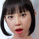 J-cute かわいい白い水着 シームレスラブドール 153cm Bカップ 貧乳 AGE02結月（ゆずき） 口開閉機能 エロドール シリコン