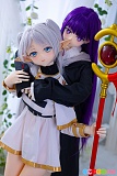 二次元風 二人組 百合 AotumeDoll #133ヘッド 155cmFカップ TPE製アニメドール ラブドール