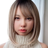 J-cute かわいい白い水着 シームレスラブドール 153cm Bカップ 貧乳 AGE02結月（ゆずき） 口開閉機能 エロドール シリコン