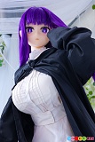 二次元ドール 紫の髪 AotumeDoll #133ヘッド 155cmFカップ TPE製アニメドール ラブドール