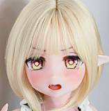 ElsaBabe アニメ風 RAD053 朝比奈小枝 140cm L 巨乳 ツンツンしてるエルフ美少女 ピンク肌 フルシリコン製エロアニメ人形