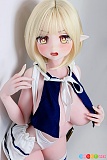 恥ずかしい表情 二次元風 ダッチワイフ ElsaBabe 140cm 巨乳 RAD053 朝比奈小枝 小柄アニメ美少女 シリコンアニメドール
