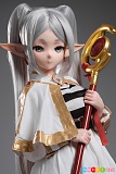 エルフ耳 魔法使い アニメドール N02Aヘッド 芙莉莲Frieren 146cmCカップ BCDOLL 等身大 シリコン製 ラブドール 二次元美少女
