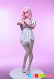 等身大 リアル系 ラブドール 可愛いメイド美少女 ダッチワイフ シリコン製 FUDOLL 152cm Fカップ 忆夏ヘッド 