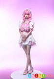 エロドール 萌え系メイド美少女 ダッチワイフ シリコン製 FUDOLL 152cm Fカップ 忆夏ヘッド 