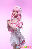 lovedoll 巨乳 萌え系メイド美少女 ダッチワイフ シリコン製 リアル皮膚メイク付き FUDOLL 152cm Fカップ 忆夏ヘッド 