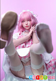シリコン製 セックスドール 色っぽい 高級 ラブドール FUDOLL 152cm Fカップ 忆夏ヘッド