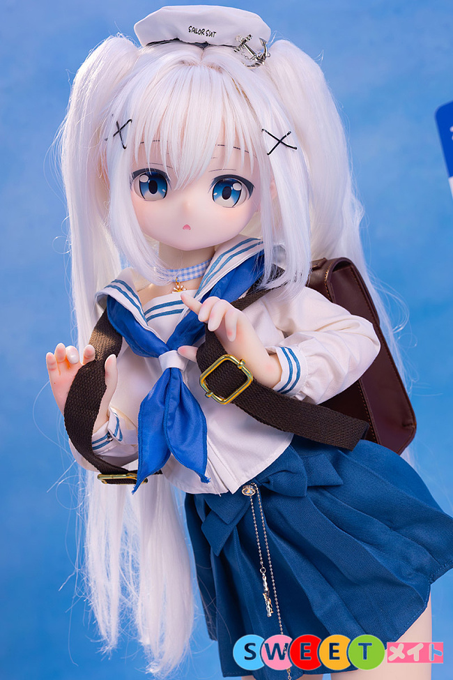 MW Girl 魔物姫 かわいい アニメドール 85cm バスト中 小枝 萌え系セーラー服の美少女 小柄コスプレ風ラブドール ソフトビニール製頭部 シリコンボディ