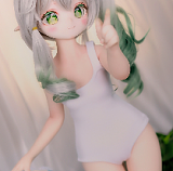 魔族人形 MOZU DOLL アニメ 小草 1/2ドール SSR級 小柄 ラブドール 貧乳 二次元 ビニールヘッド TPEボディ
